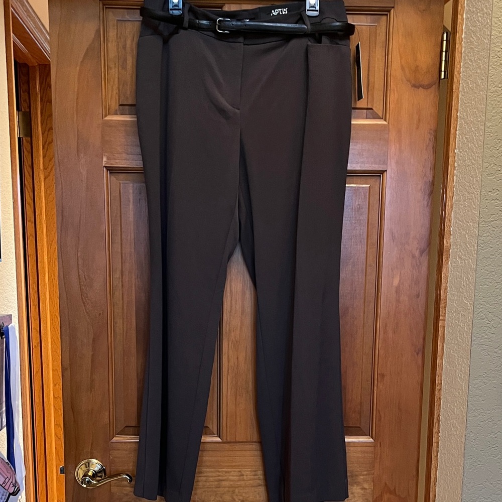 Apt. 9 Women's Dark Brown Trousers